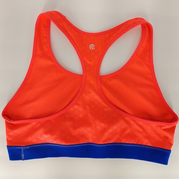 C9 by Champion Orange and Blue Sports Bra Power Core Sz XL - Picture 8 of 11